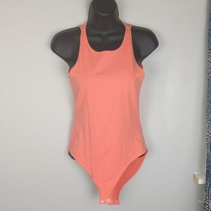 Coral tank top body suit